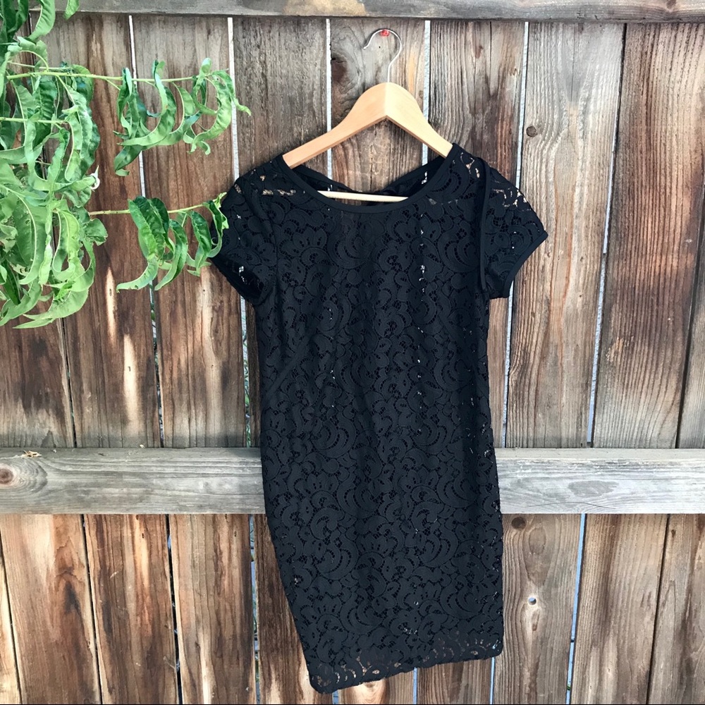 Beautiful BLACK BIKINI COVER UP LACE